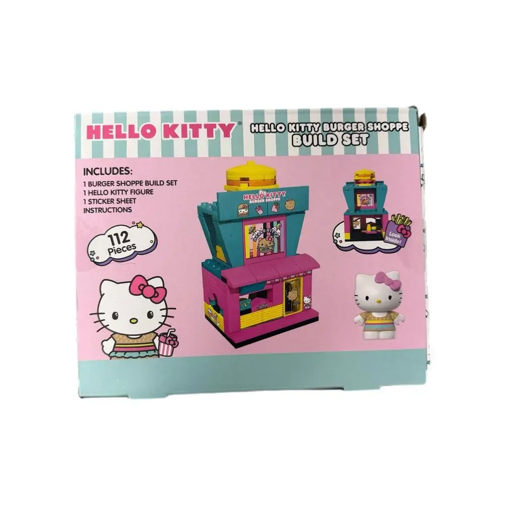 Hello Kitty Burger Shoppe Build Set Lego